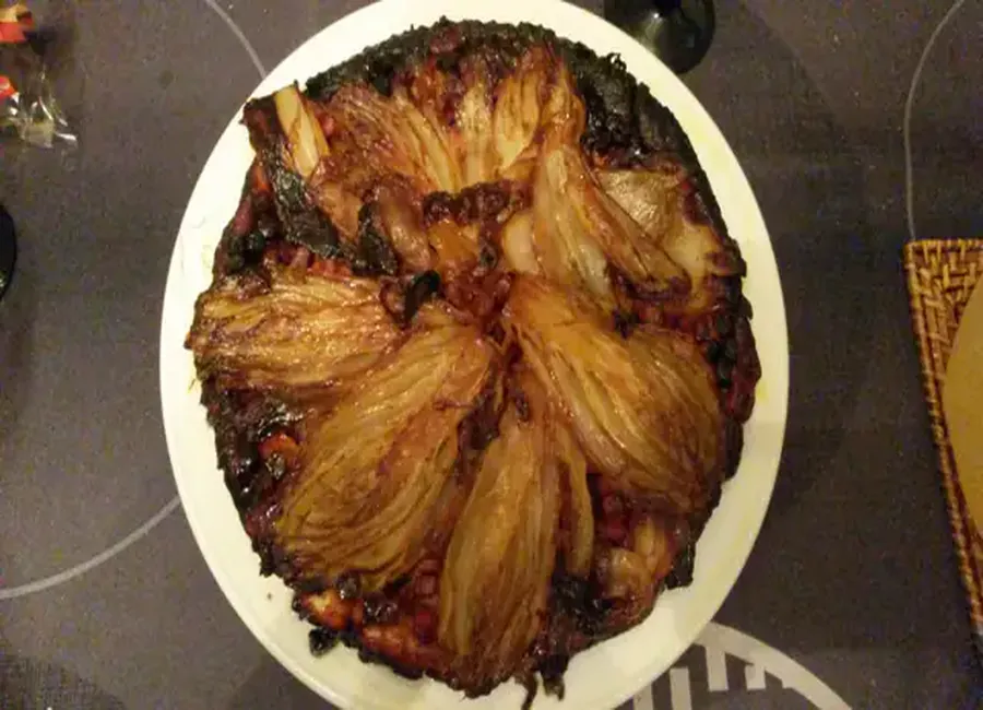 Tarte tatin aux endives