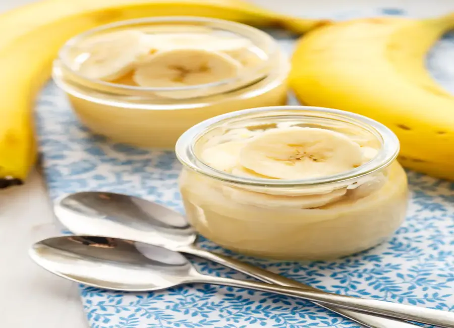 Crème rapide à la banane