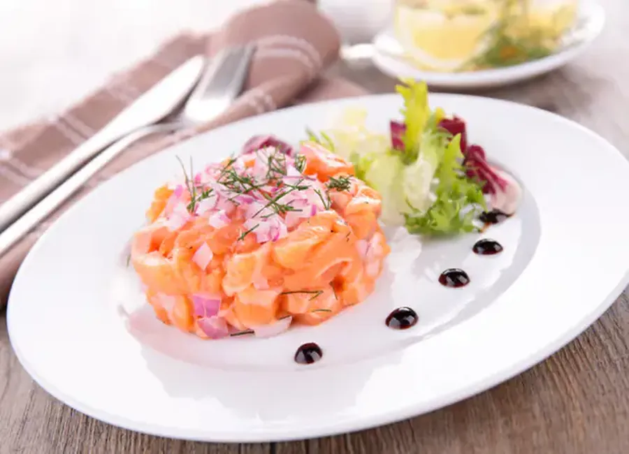 Tartare de saumon de romina