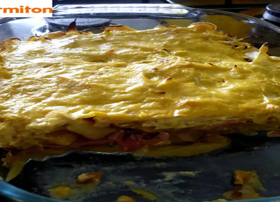 Gratin de chou blanc au curry