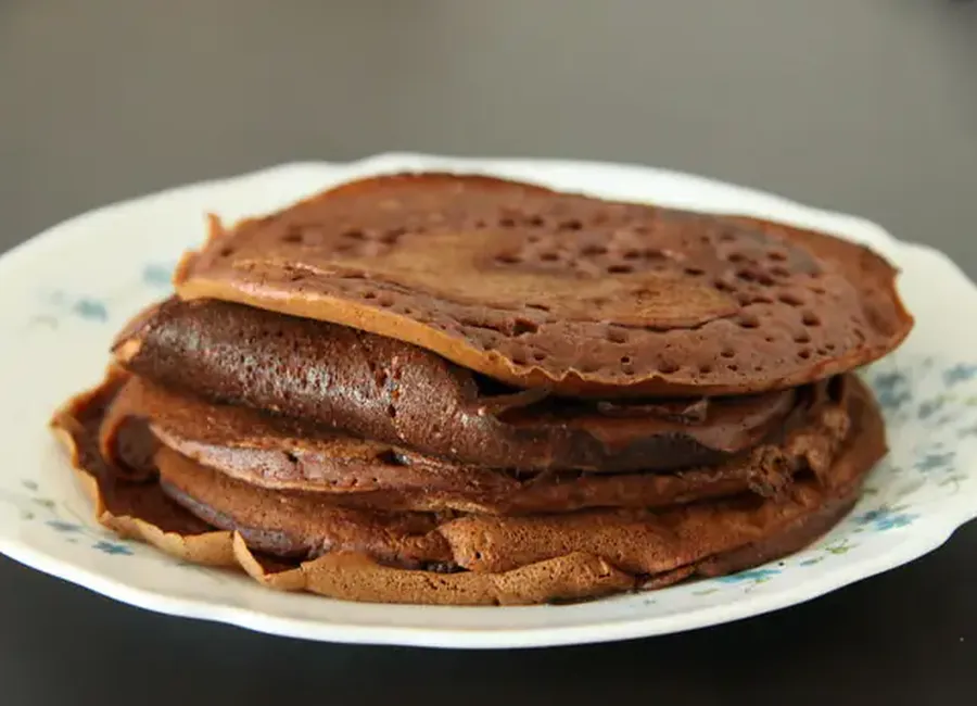 Pancakes au chocolat