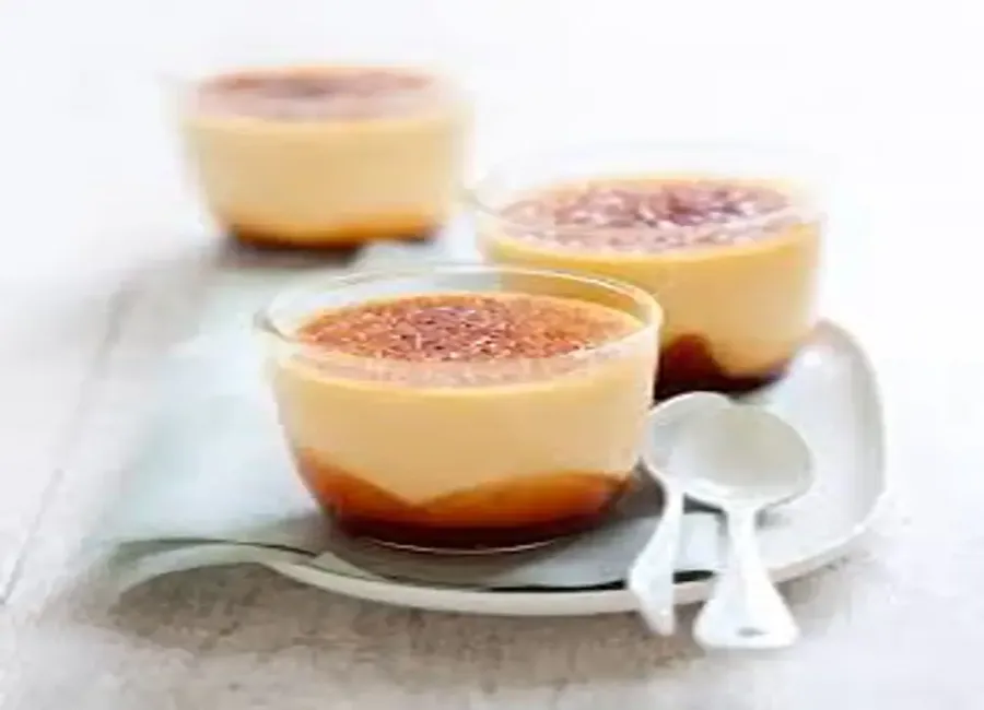 Semoule au lait et caramel