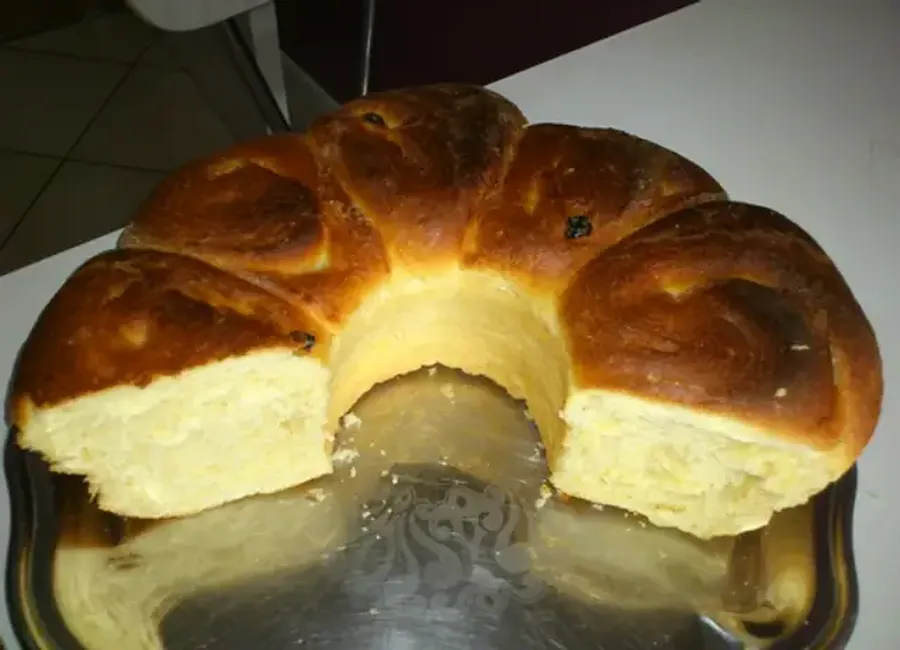 Brioche fondante aux raisins