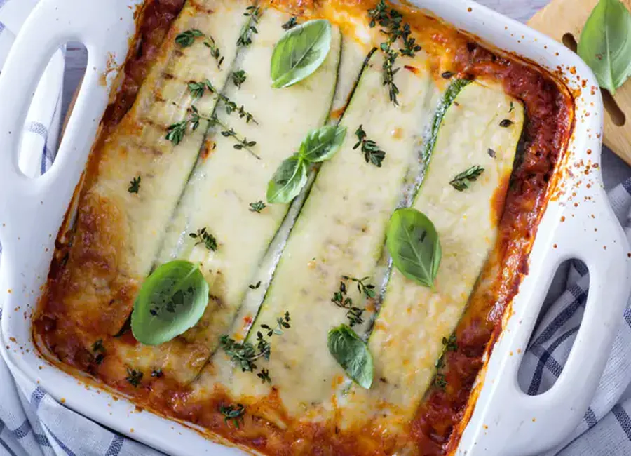 Lasagnes aux poireaux