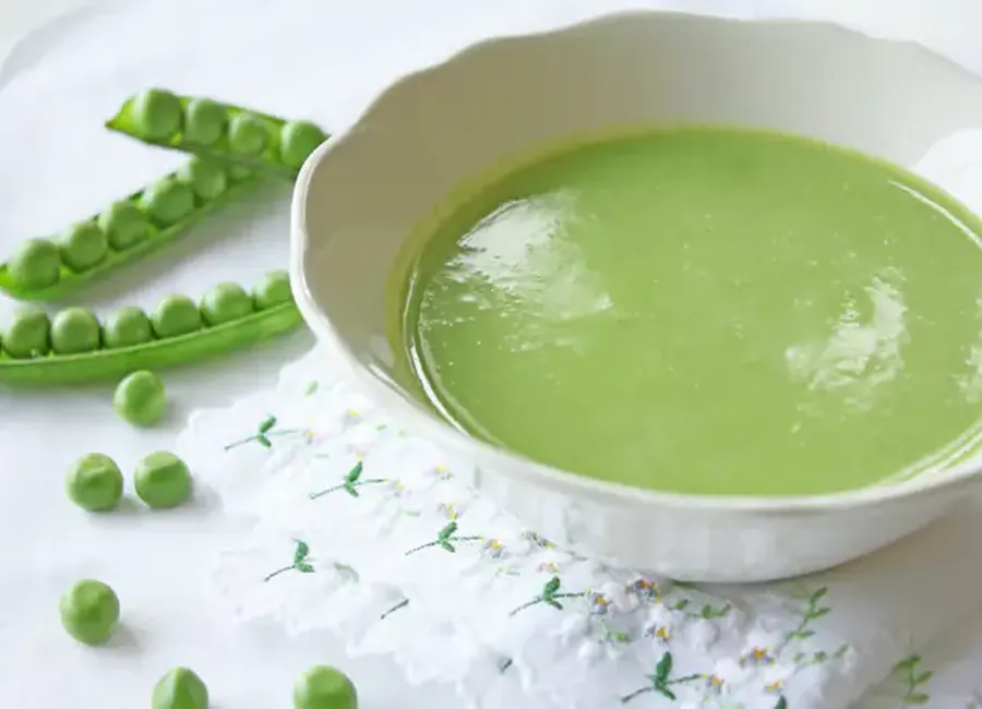 Purée de petits pois