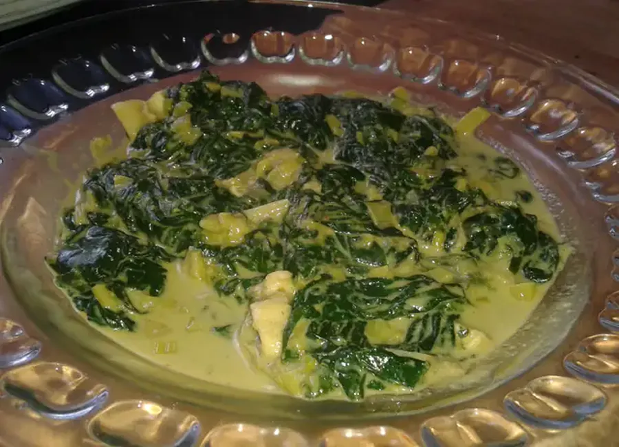 Curry d'épinards
