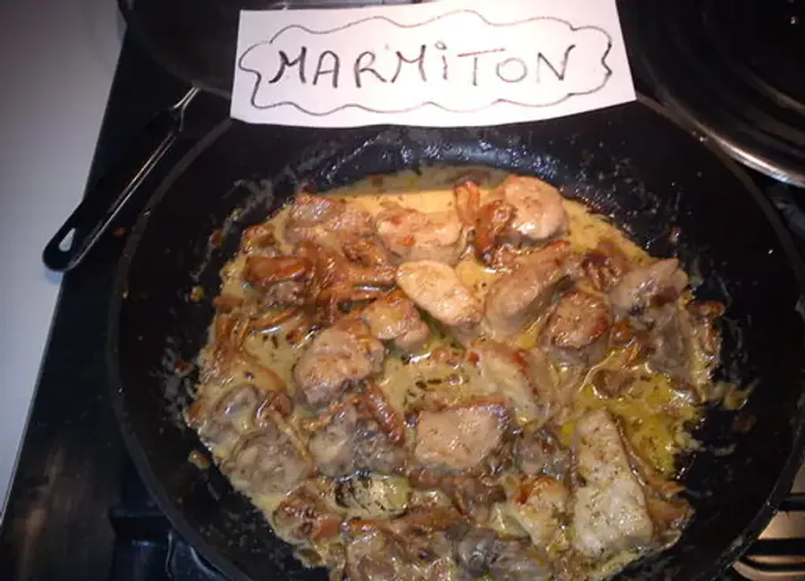Ris de veau aux girolles