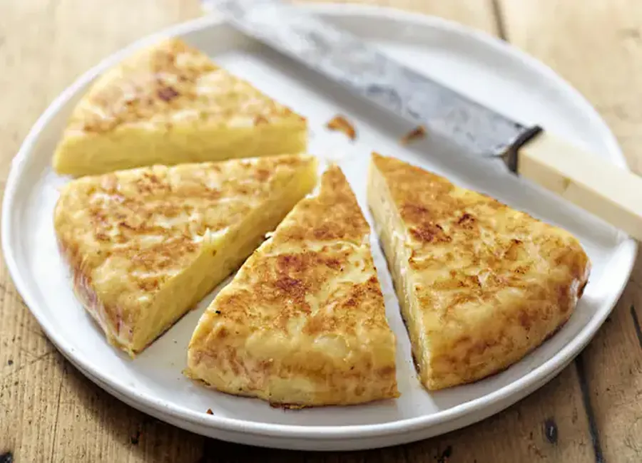 Tortilla au four