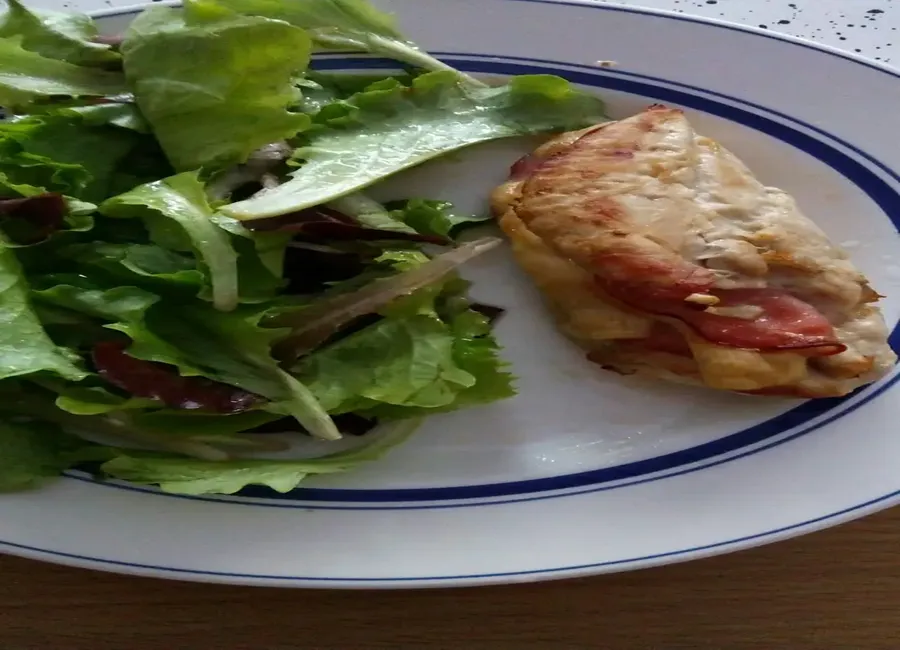 Blanc de poulet au jambon de pays