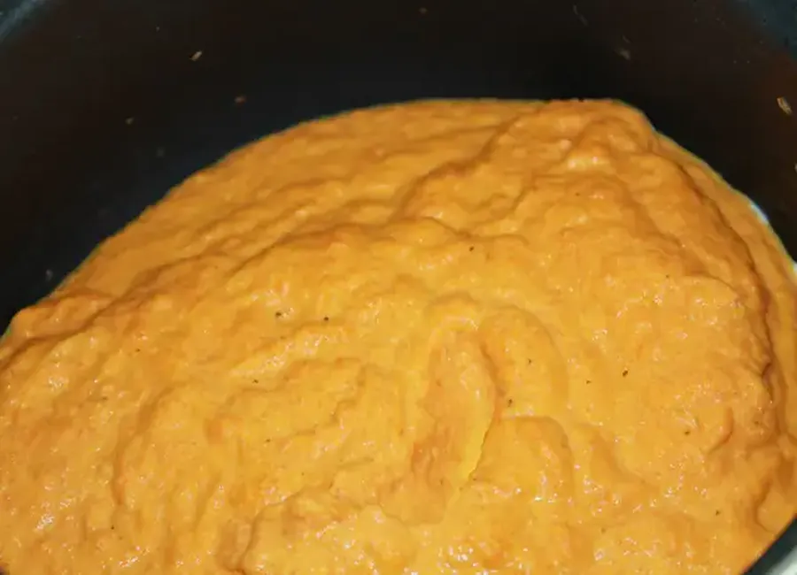 Purée de carottes à ma façon à la noix de muscade