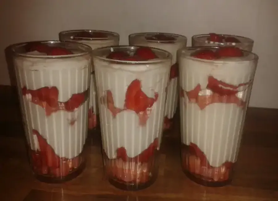 Coupe délice de fraises