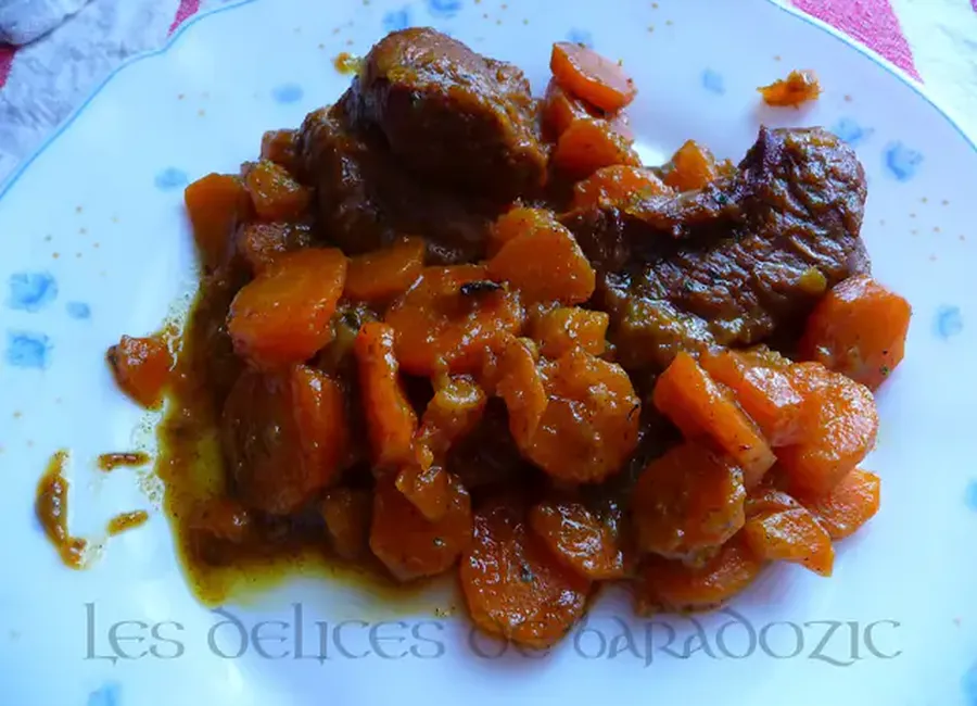 Sauté de veau aux carottes