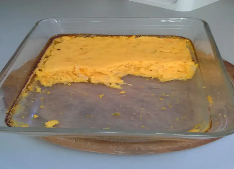 Gratiné de citrouille à la crème de coco
