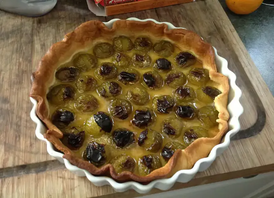 Tarte aux reines-claudes