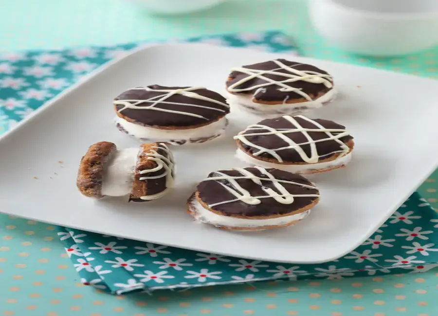 Cookie glacé façon macaron