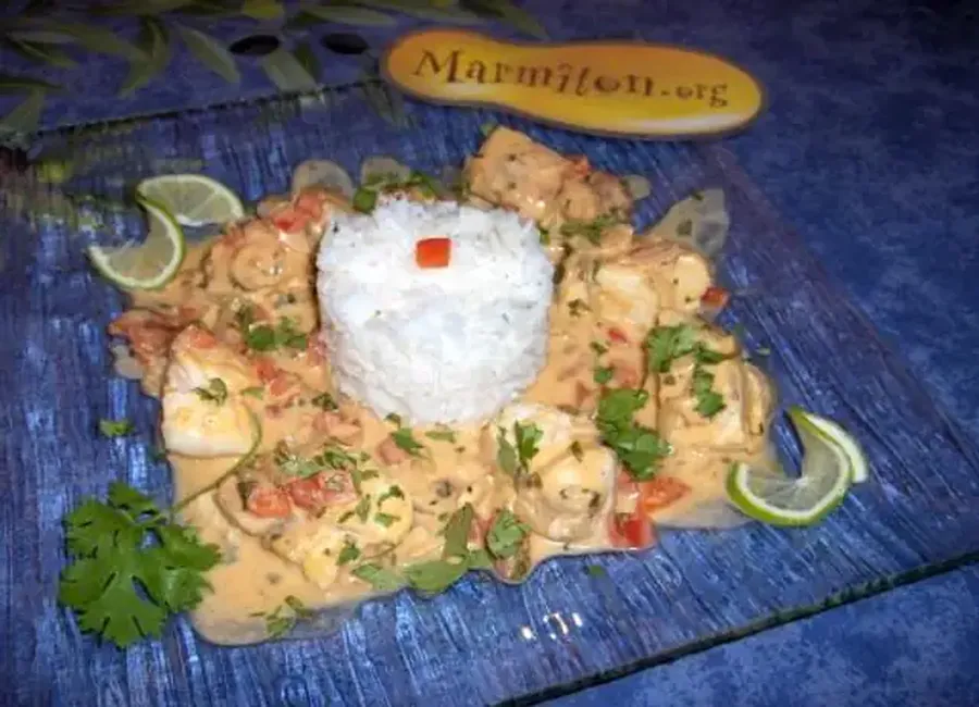 Cabillaud coco à la samana (république dominicaine)