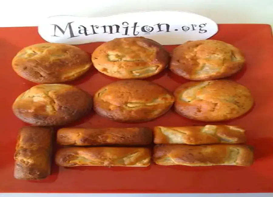 Muffins bananes et poires