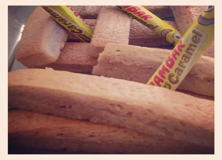 Petites bouchées gourmandes au carambar
