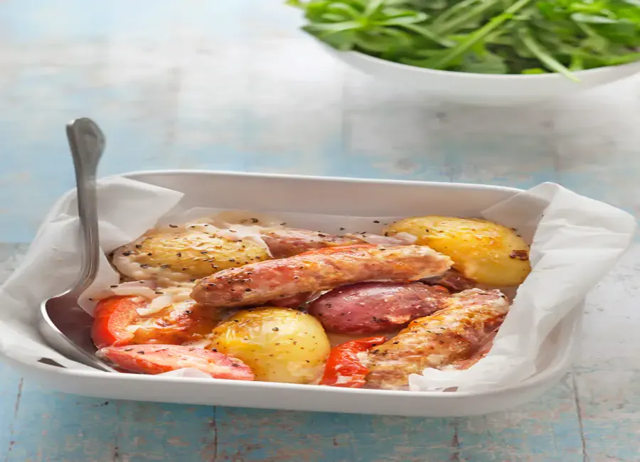 Chipolatas en papillotes