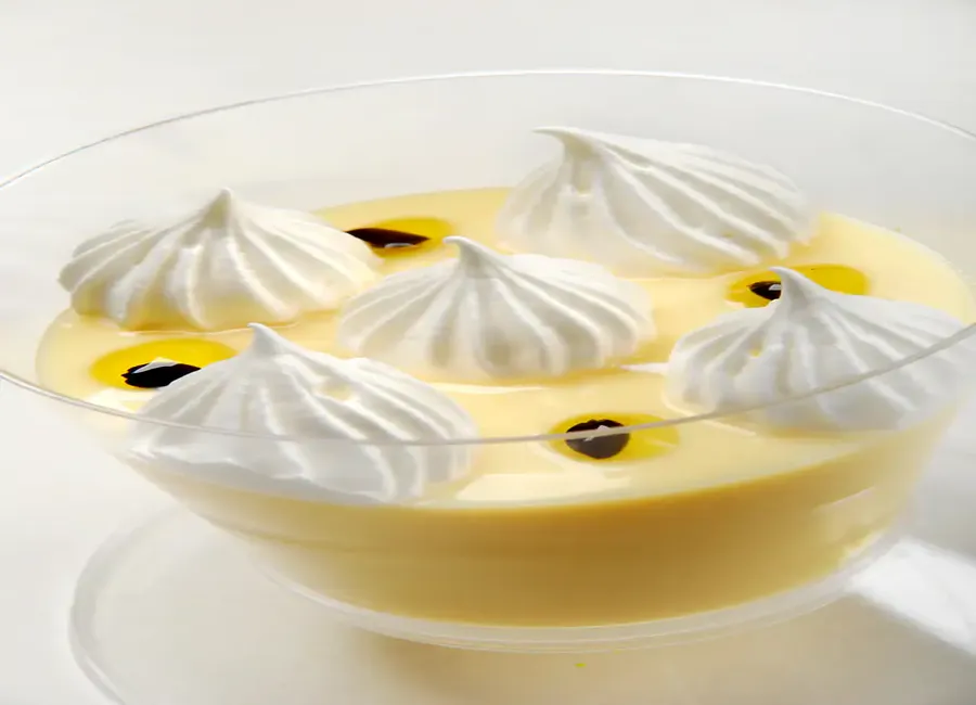 Mousse au fruit de la passion