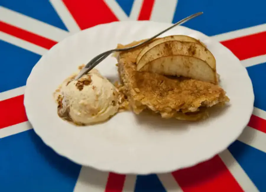 Crumble aux pommes et aux noix