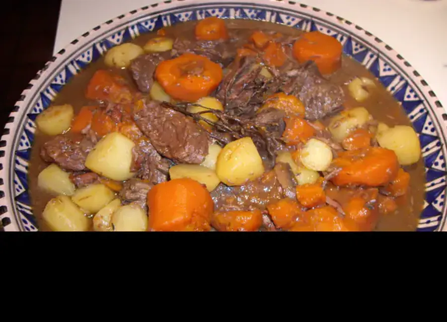 Boeuf au vin blanc
