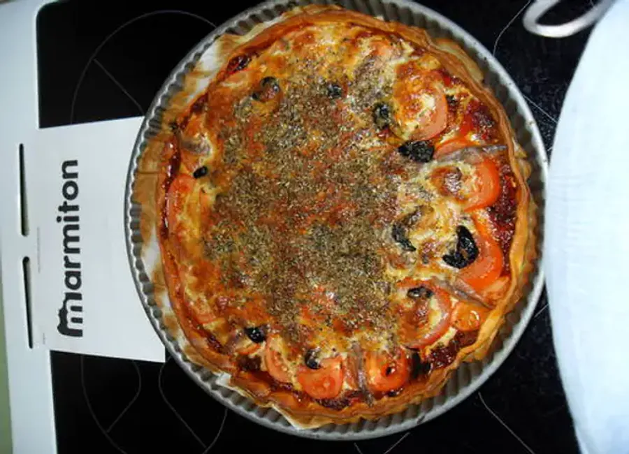 Tarte méditerranéenne au thon