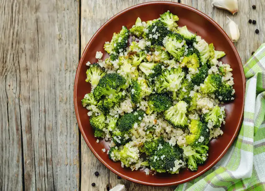 Quinoa au brocoli