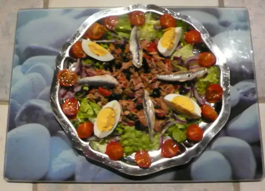 Salade niçoise à ma façon