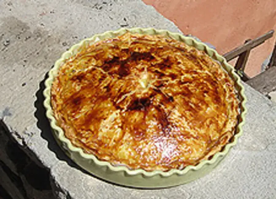 Tourte dinde et lardons