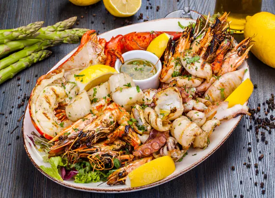 Friture mixte de la mer