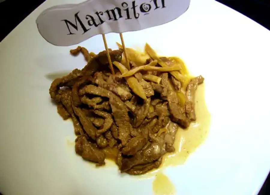 Boeuf stroganoff au gingembre (rencontre 50)