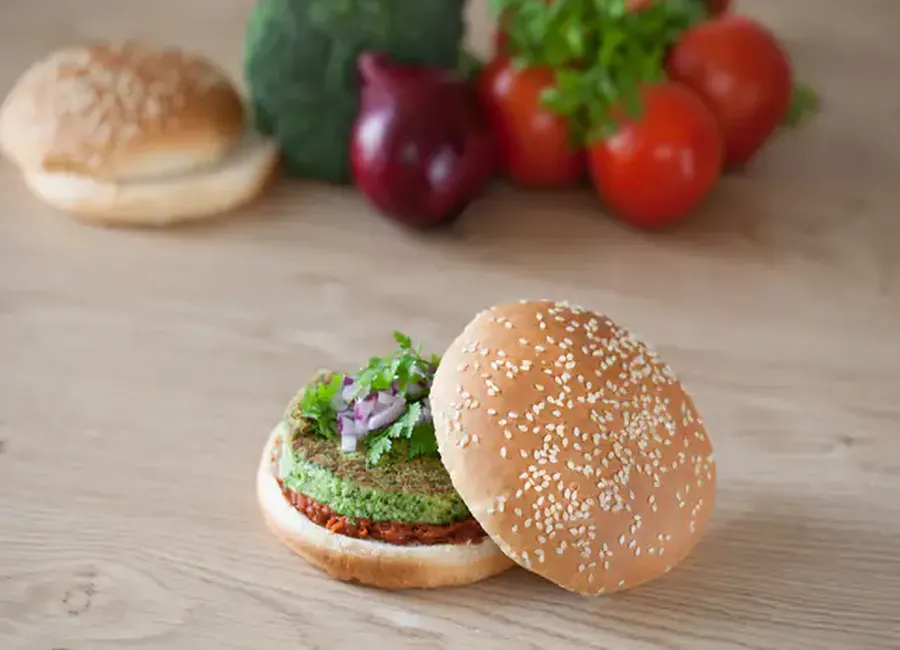 Burger veggie de brocolis