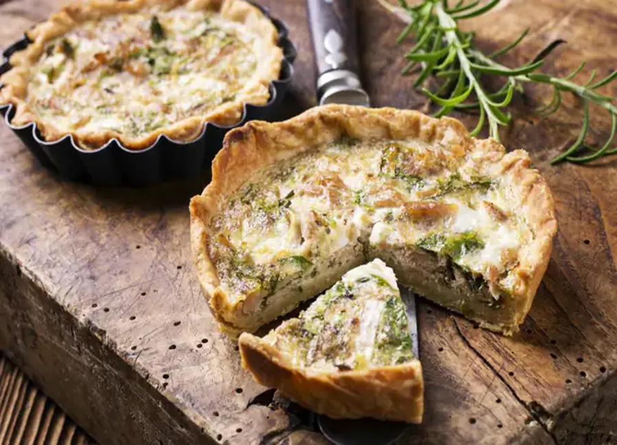 Tarte au thon et fromage frais
