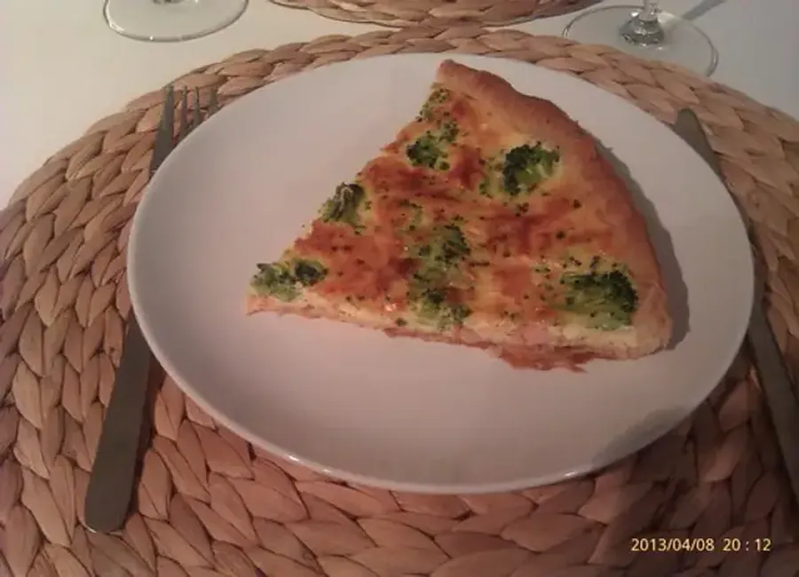 Quiche brocolis et saumon fumé