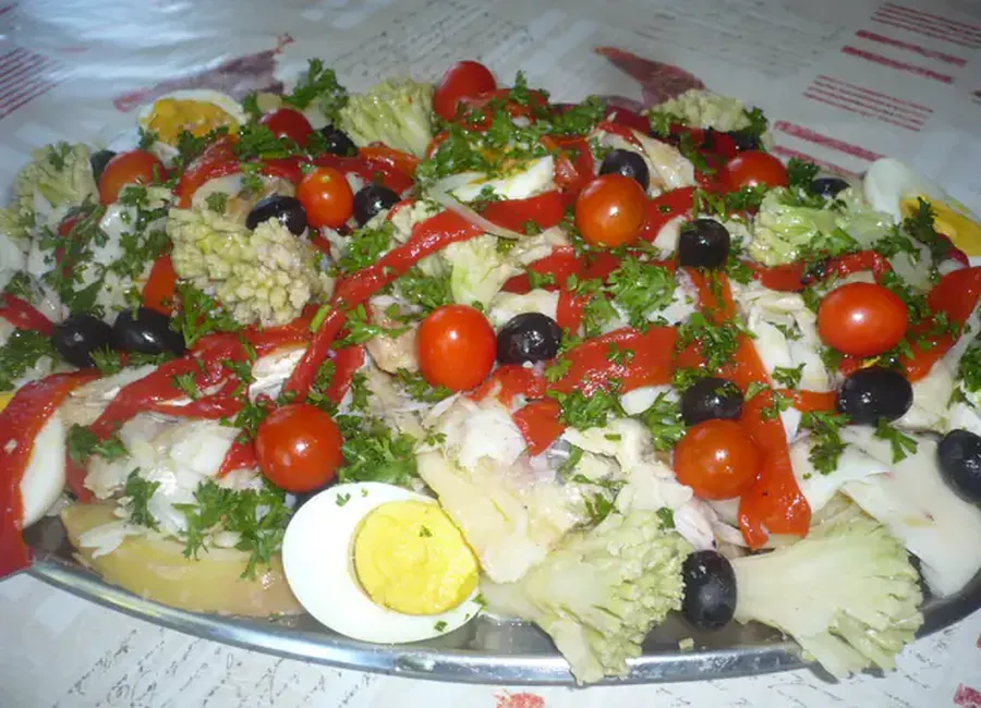 Salade de morue d'été