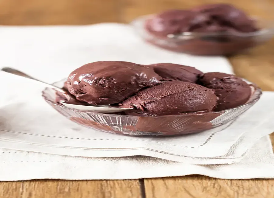 Glace au chocolat facile