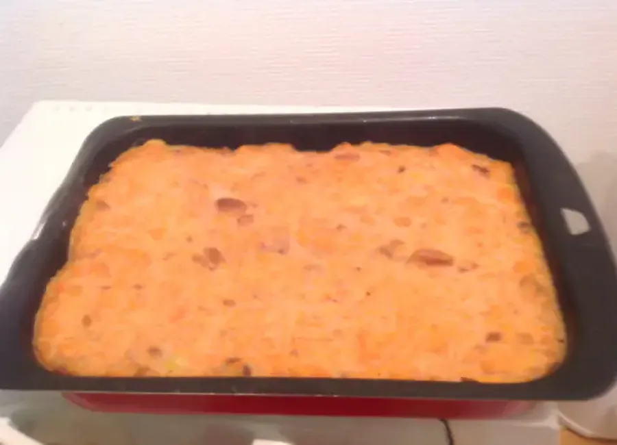 Parmentier de canard à la courge et aux châtaignes