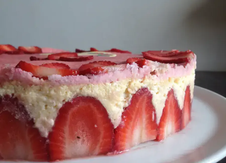Fraisier chiboust