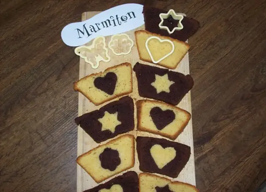 Cakes bicolores