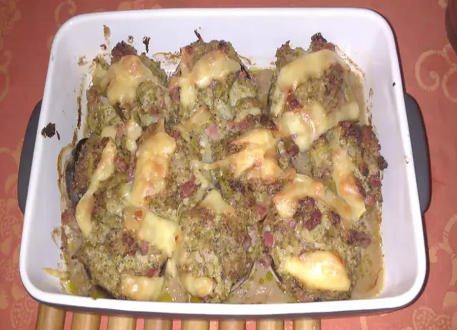Champignons farcis au brocolis