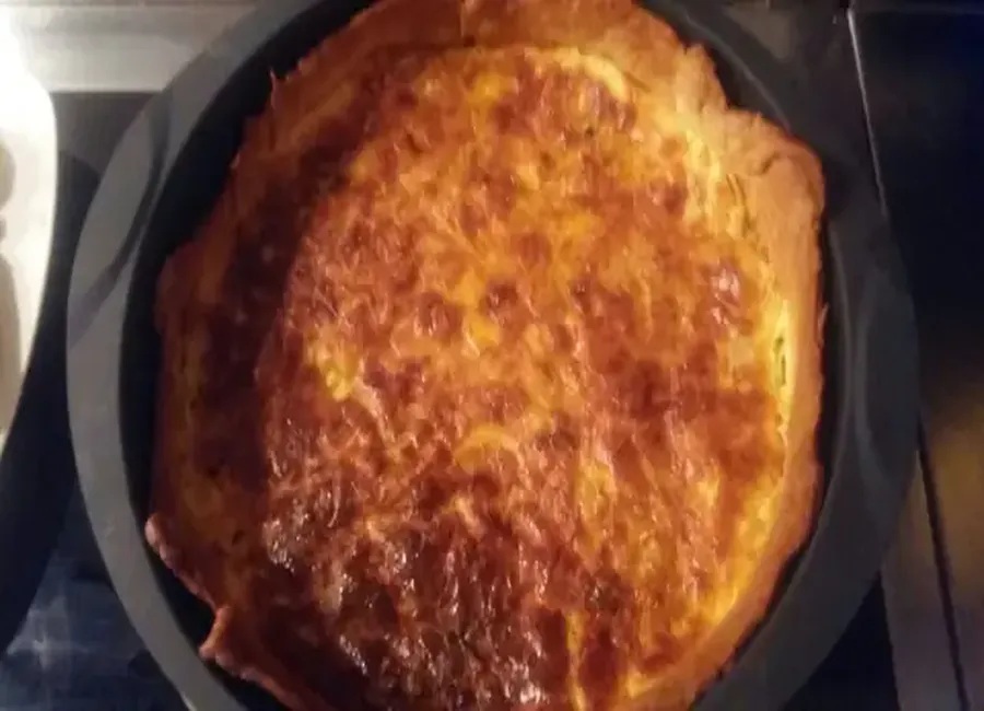 Tarte au poulet épicé et à la moutarde