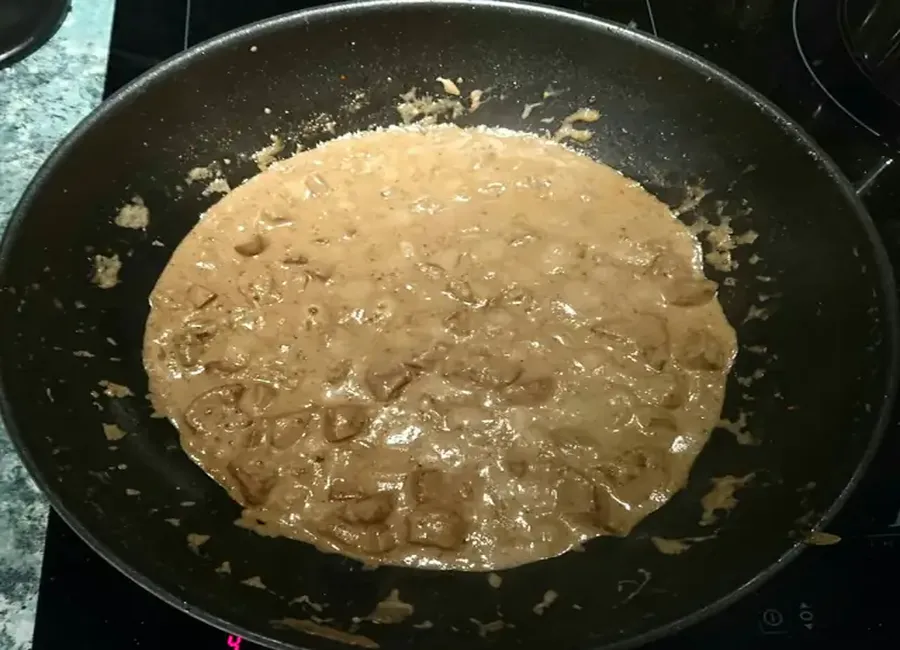 Rognons de porc à la leffe et moutarde