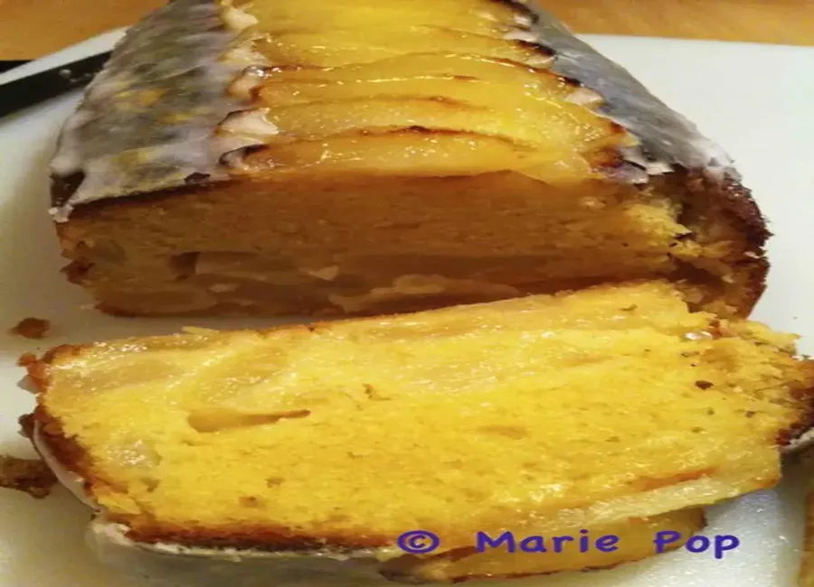 Cake aux poires façon clafoutis