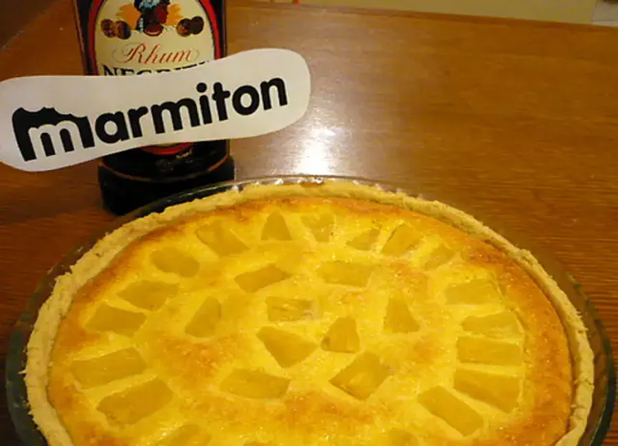 Tarte ananas et noix de coco (créole)