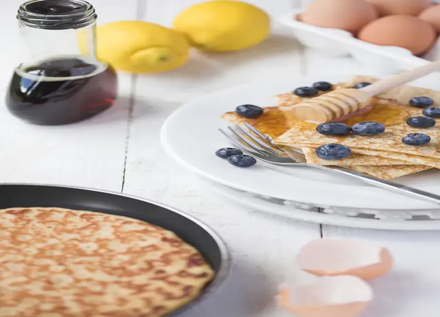 Crêpes légères de sandrine