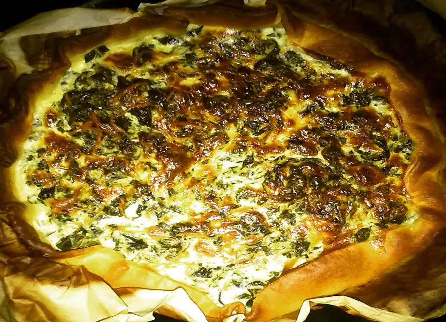 Tourte aux blettes bio - facile et rapide