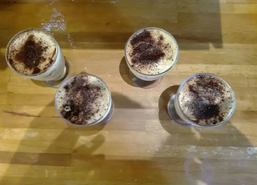 Tiramisu au rhum et à la vanille