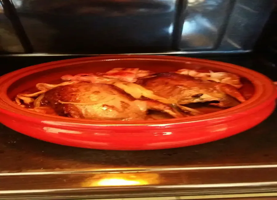 Pigeon rôti