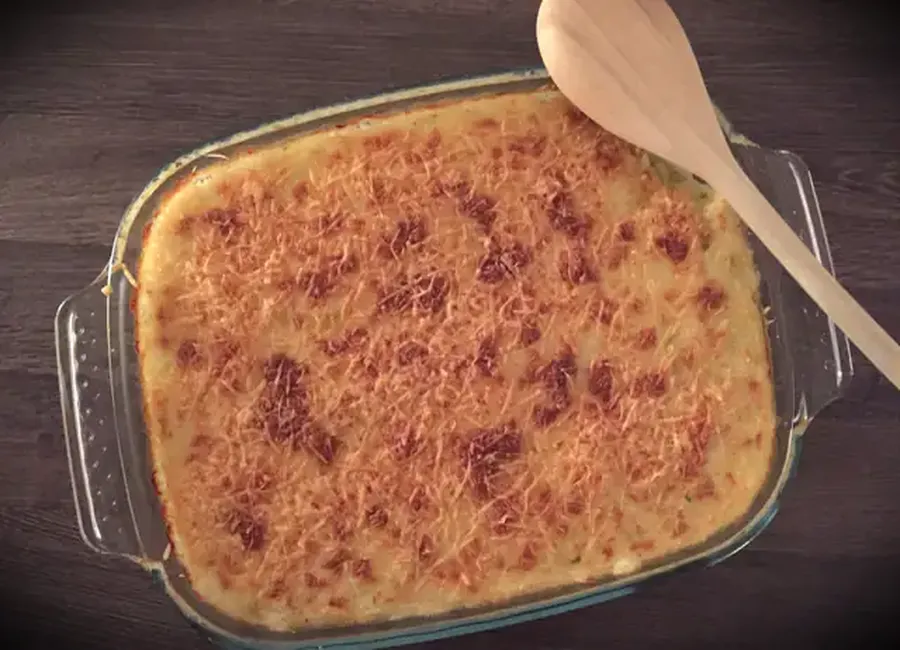 Gratin de courgettes et pommes de terre amélioré